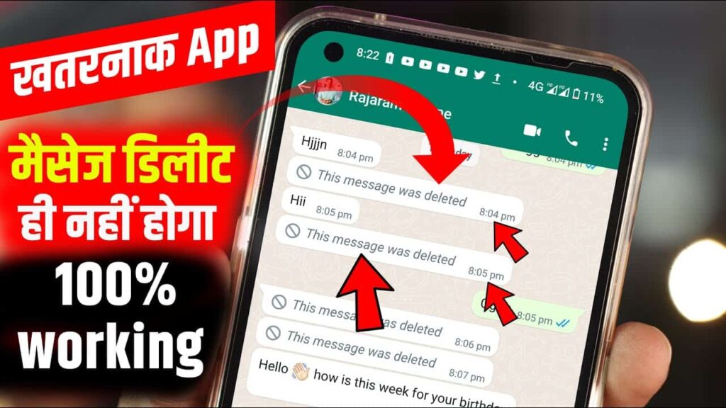 Read Delete for Everyone Message, WAPro App WhatsApp